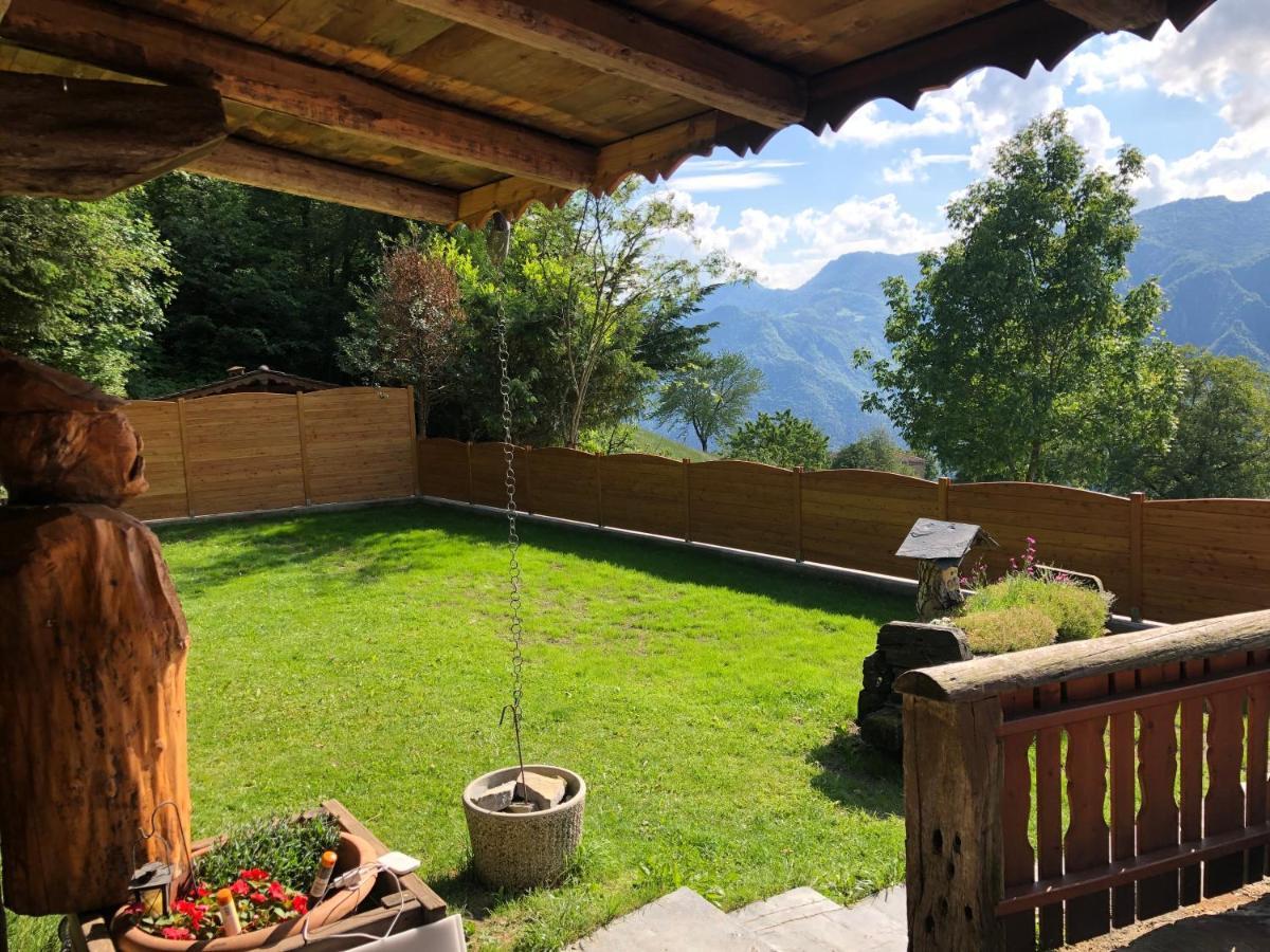 Dossena Splendido Chalet Di Montagna Immerso Nella Natura Madonna della Costa Buitenkant foto