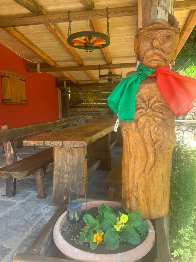 Dossena Splendido Chalet Di Montagna Immerso Nella Natura Madonna della Costa Buitenkant foto